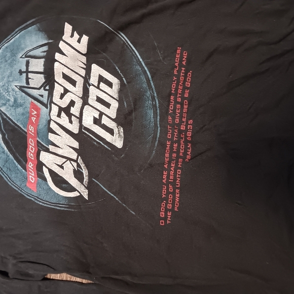 Y2K Delta Black Graphic Long Sleeve Shirt Size L - Picture 2 of 3